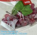 Fresh Lettuce Salad Fruits Pouches BOPP Anti Fog Leafy Vegetables Packaging Bags