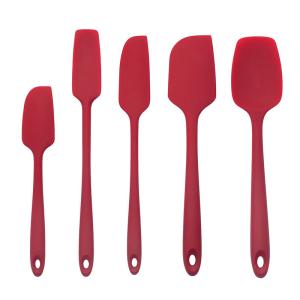 Quality OEM Logo Food Grade 5 Piece Silicone Utensil Set wholesale