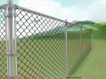 PVC Coated Chain Link Security Fence Quickly Installation Long Serve Life