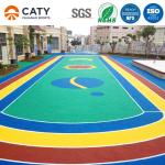 Outdoor Rubberized Track Surface Non-Slip & Long-Lasting for Community Parks