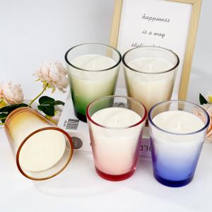 Quality Elegant Glass Jar Scented Candle Personalized for Home Decor Parties and Weddings wholesale