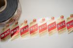 Customized Cosmetic Label Printing Adhesive Perfume Label Wine Label Stickers