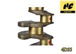 Car Engine Spare Parts Mitsubishi Engine Crankshaft 4D55