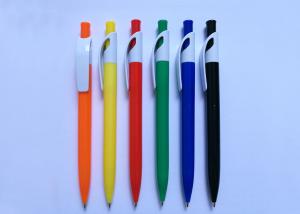 Quality Multi- Color Click Plastic Ball Pen with printing Logo for promotion wholesale