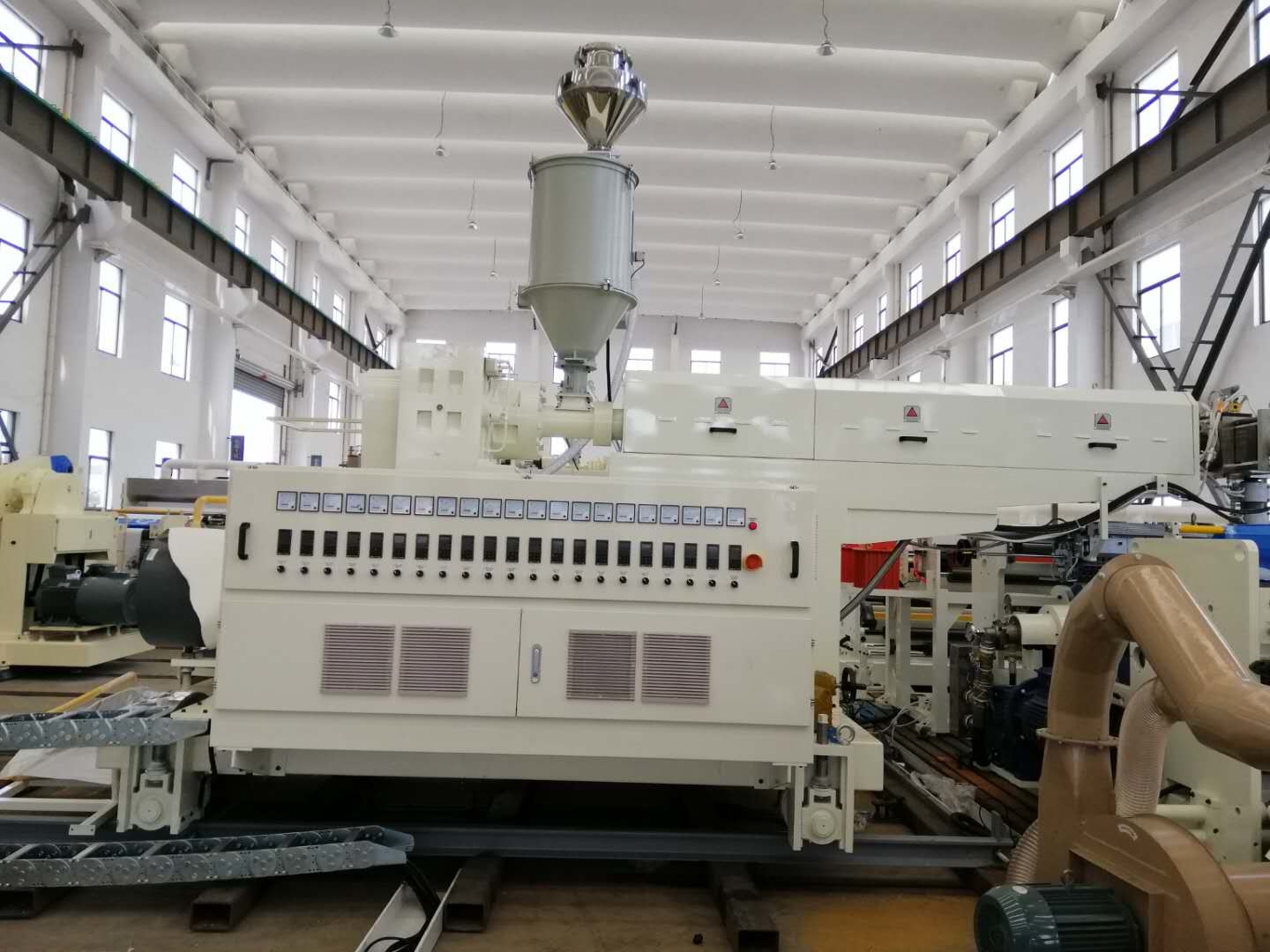 3-6 Inch Paper Core Large Laminating Machine , High Load Extrusion Coating Lamination Machine