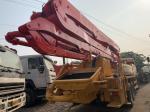 6 Putzmeister 38m Placing Boom Used Truck Mounted Concrete Pump Beton Pumper