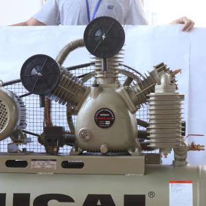 Quality AW40012 Industrial 5.5kw 7.5 Hp 2 Stage Air Compressor Pump wholesale