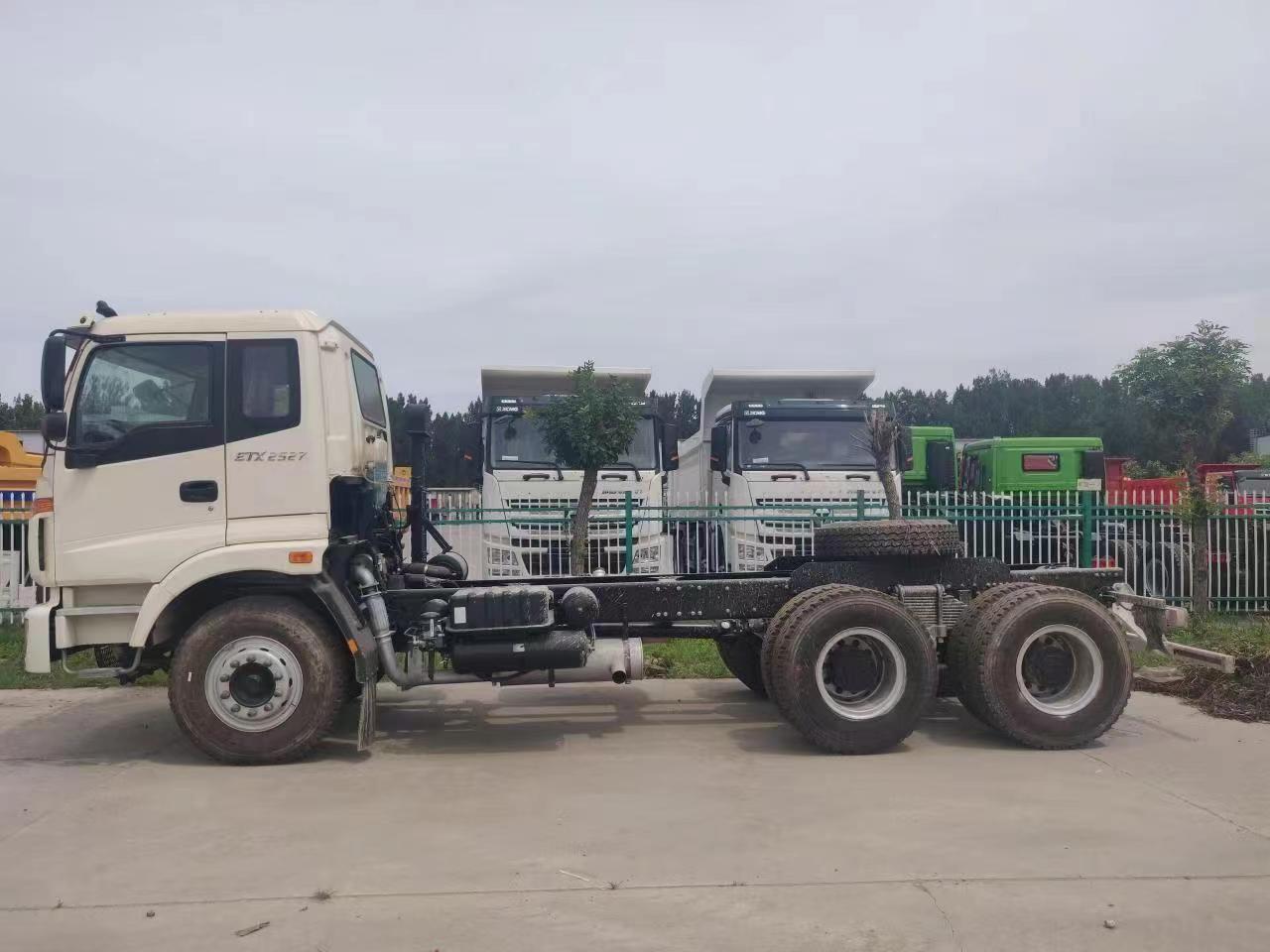 Foton EURO II Dump Truck Heavy Duty Cargo Truck Multi-Purpose Dump Truck 4.813T Two-stage Deceleration