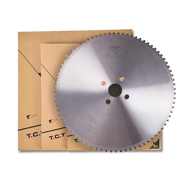 Cold Metal Circular Saw Blades 80mm Arbor For Steel Solid Bar Cutting Smooth