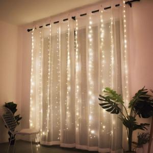 Quality 220V Wedding String Lights Christmas Light Garland 6x3m Length wholesale