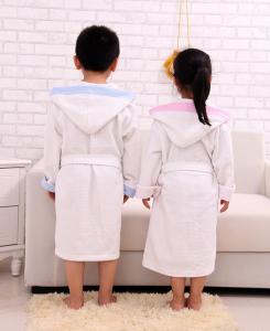 Quality 100% cotton children bath robe wholesale