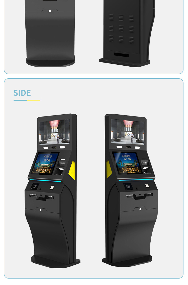 Hotel Card Reader Self Service Check In And Check Out Terminal
