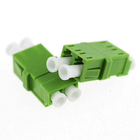LC/PC LC/APC Duplex Fiber Optic Adapter Low Environmental Sensitivity
