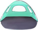 WhiteFang Beach Tent Anti-UV Portable Sun Shade Shelter for 3/4/6 Person,