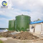 Glass Fused To Steel Water Tanks Easy Installation GFS Bolted Tanks Modular