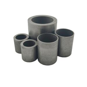 Quality Customized Refractory Graphite Crucible 500kg 300kg 100kg for Refractory Industry wholesale