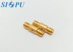SMA Female To SMA Female RF Coax Adapter Gold Plating
