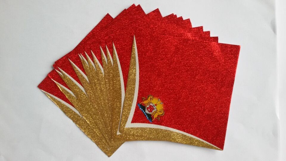 Self Adhesive Aluminium Foil For Beer Bottle Neck Label foil aluminum beer label