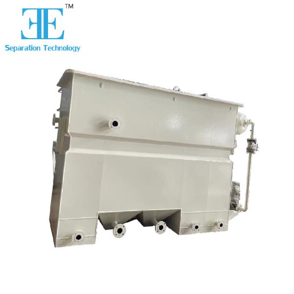 Small Footprint Dissolved Air Flotation Equipment 5-40°C Inlet Water Temperature