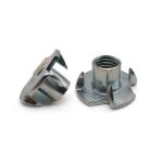 Pronged Tee Blind Furniture Tee Nut Stainless Steel Hardware Furniture Insrt Tee