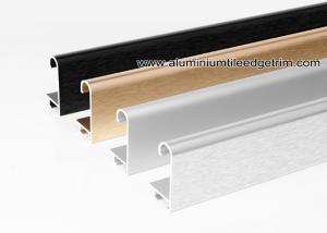 Quality Customed Stylish Aluminium Picture Frame Mouldings With Round Face wholesale