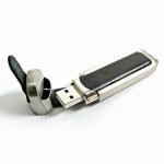 1GB Leather USB Memory Stick for gift
