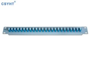 Quality 24 SC LC Port Fiber Optic Adapter Panel wholesale