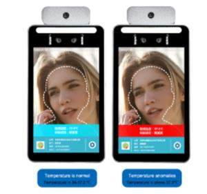 Quality Body Temperature Scan Detection 1280 X 960 Face Recognition Thermometers wholesale