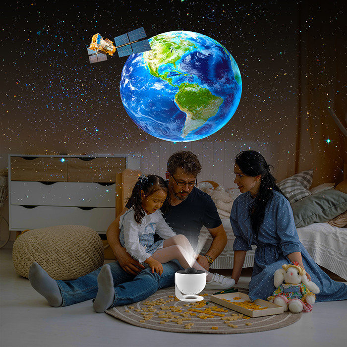 Durable 4K Solar System Projector Light , Portable Planet Projector For Bedroom