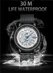 Full Hollow Out Luxury Mechanical Watches Stainless Steel Mechanical Watch