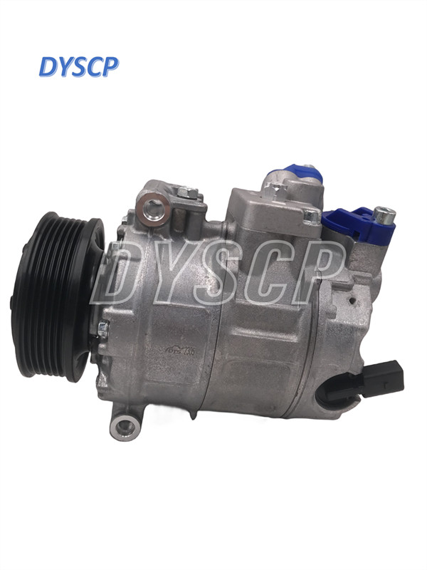 6PK Variable Displacement Automotive AC Compressor 7E0820803H For VW Multivan