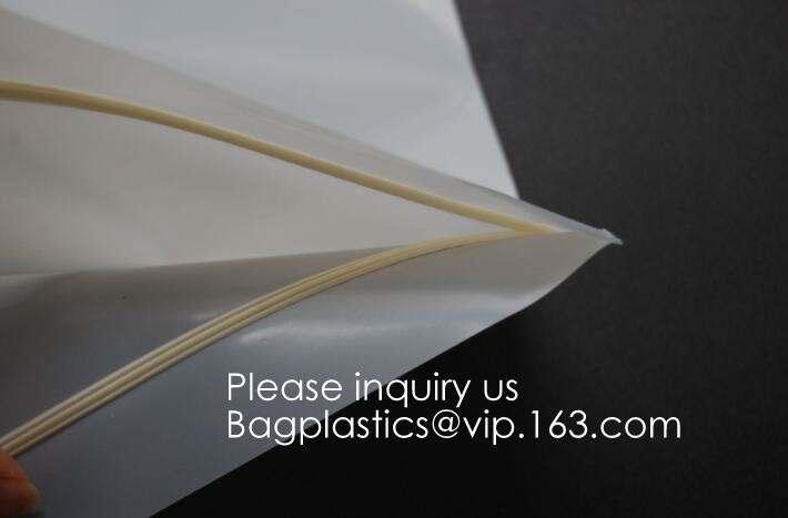 PLA compostable Clear poly custom printed plastic k bags,APPAREL Dress k Bag,garment packaging bag, bagease