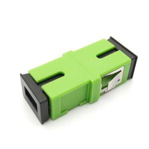 Quality IEC617544 Simplex Flangeless APC Fiber Optic Coupler wholesale