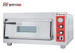 Stainless Steel High Temperature Commercial Single Deck electric Pizza Oven With