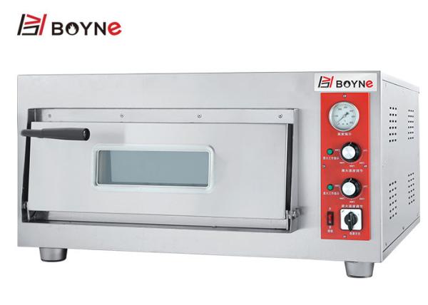 Stainless Steel High Temperature Commercial Single Deck electric Pizza Oven With
