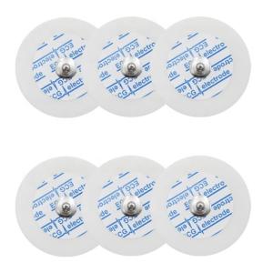 Quality White Round Disposable ECG Electrodes Medical Adult 50mm Diameter wholesale