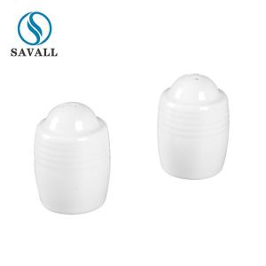 Quality Unique Savall Porcelain Ceramic Salt Pepper Shaker 3 Holes wholesale