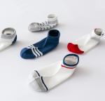 Anti Bacterial Boys Cotton Socks , Snagging Resistance Boys Fashion Socks