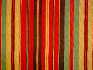 Quality Tear - Resistant Printed Cotton Canvas With Multi Coloured Stripe wholesale