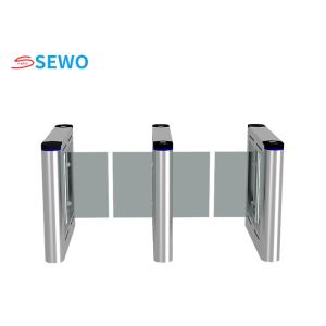 Quality Intelligent Pedestrian Turnstile Swing Gate Entrance Gate Security Systems wholesale