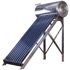Quality 100liter high pressure solar water heating system wholesale