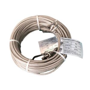 Quality 2 . 5Kg Fireproof Lifeline 4mm Diameter Stainless Steel Material 30m Length wholesale