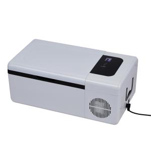 Quality Portable Mini Car Fridge 15L AC DC Electric Freezer Compressor for Truck and Camping wholesale
