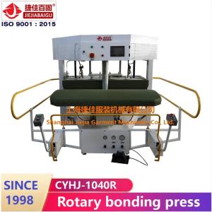 Quality Different kind of fabric rotary Non Sewing Press Machine 1.5KW 0.4-0.6MPa Italy made valve wholesale
