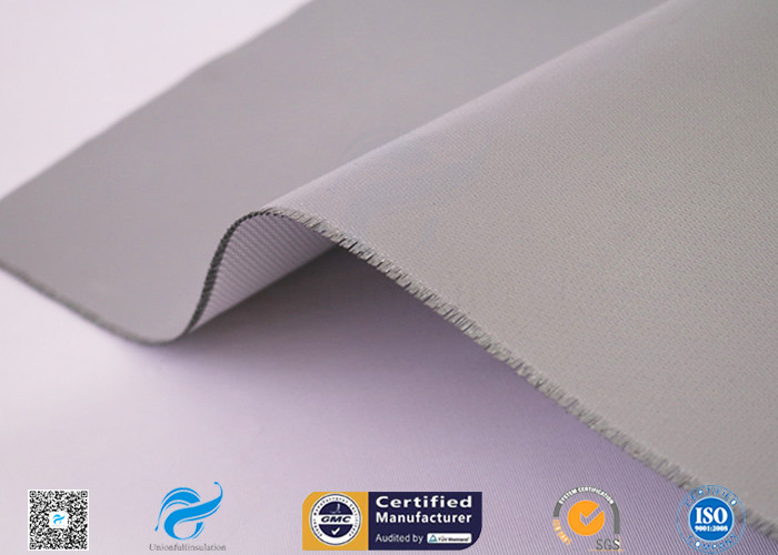 Thermal Insulation Alkali Free Fiberglass Fabric Coated With Silicone Rubber