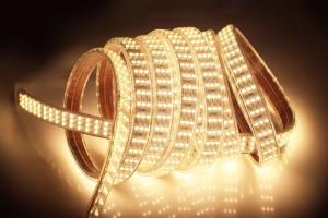 Quality 3 row 220V wholesale Project 15MM 2835 dimmable LED strip lights wholesale