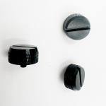 CNC Lathe Components Black Anodizing Custom Machined Aluminum Parts