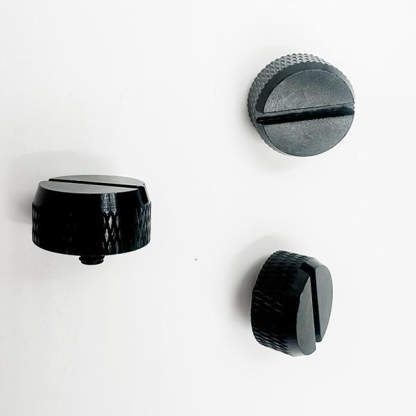 Cheap CNC Lathe Components Black Anodizing Custom Machined Aluminum Parts for sale