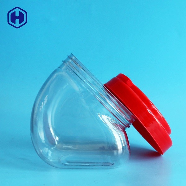 Middle Size Clear Cylinder Container Fruit Candy Empty Food Containers