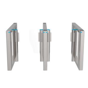 Quality Acrylic Baffle SUS304 Electronic Turnstile Gates 600mm controlled access gates wholesale